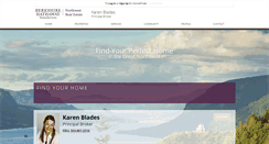 Desktop Screenshot of karenblades.com